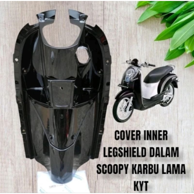 Vover legshield scoopy karbu