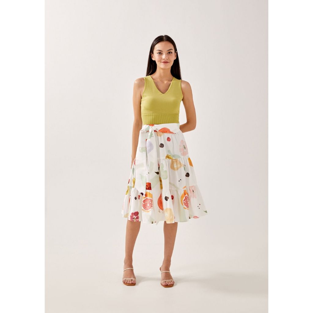 Pirelle tiered skirt