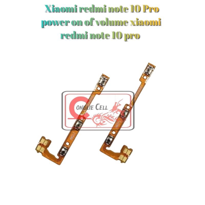 FLEXI ON OFF+ VOLUME XIAOMI NOTE 10 PRO 4G  / NOTE 10S