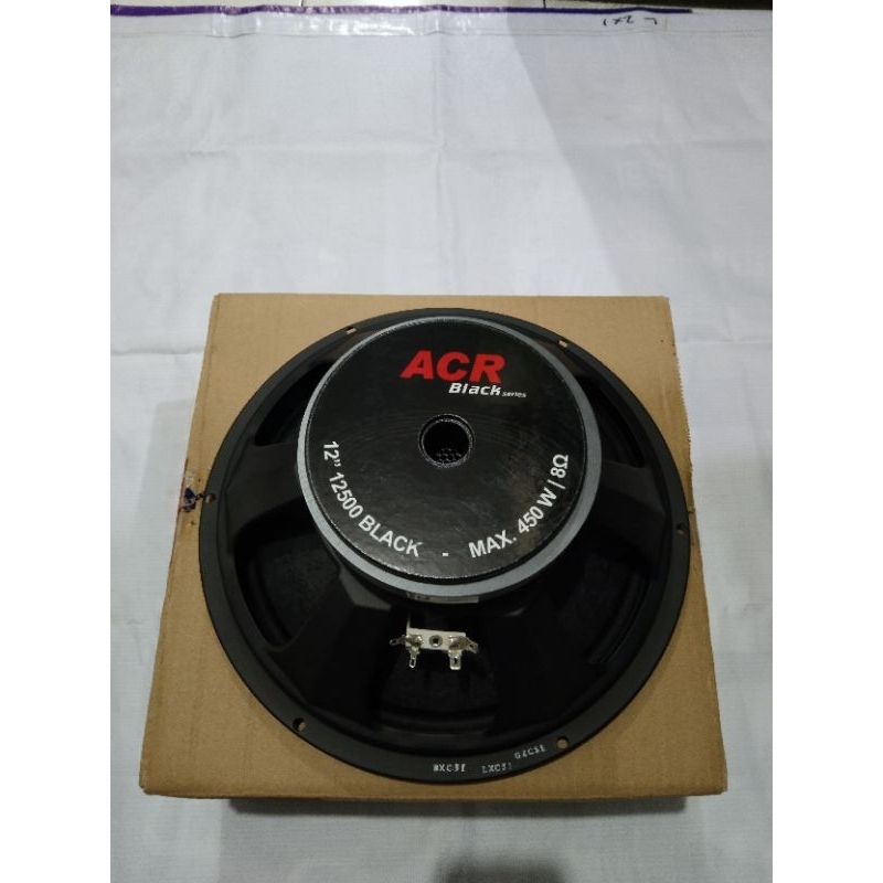 Speaker 12 inch 12500 Black ACR
