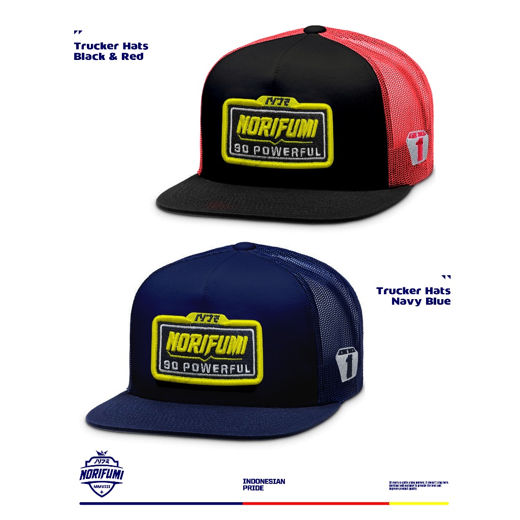 Topi Norifumi Trucker original