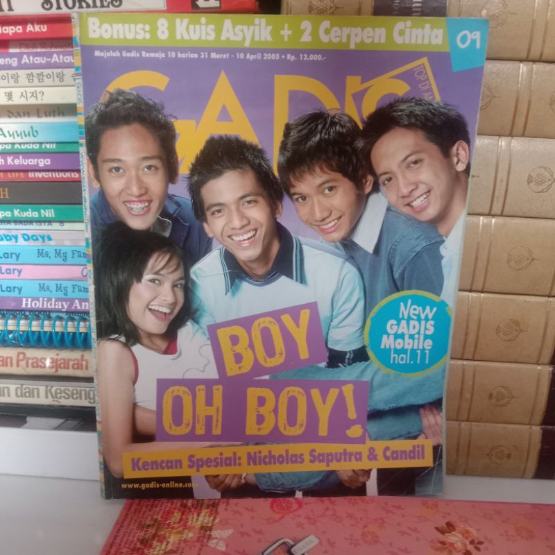 MAJALAH GADIS NO 01 APRIL 2005