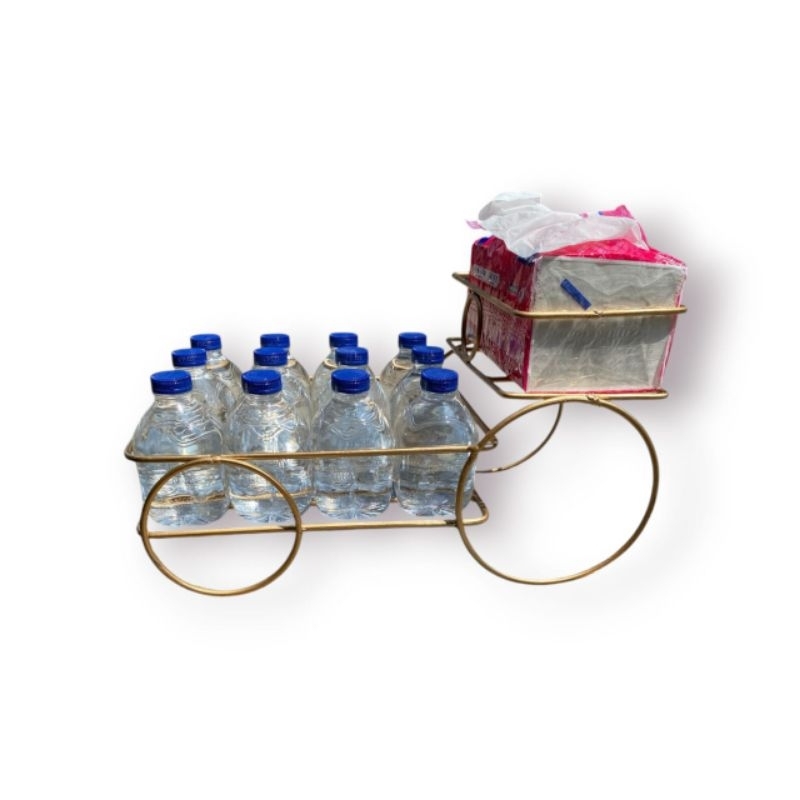 Rak Wadah Cemilan Lebaran Aqua Minuman Anti Karat - Besi model mobil