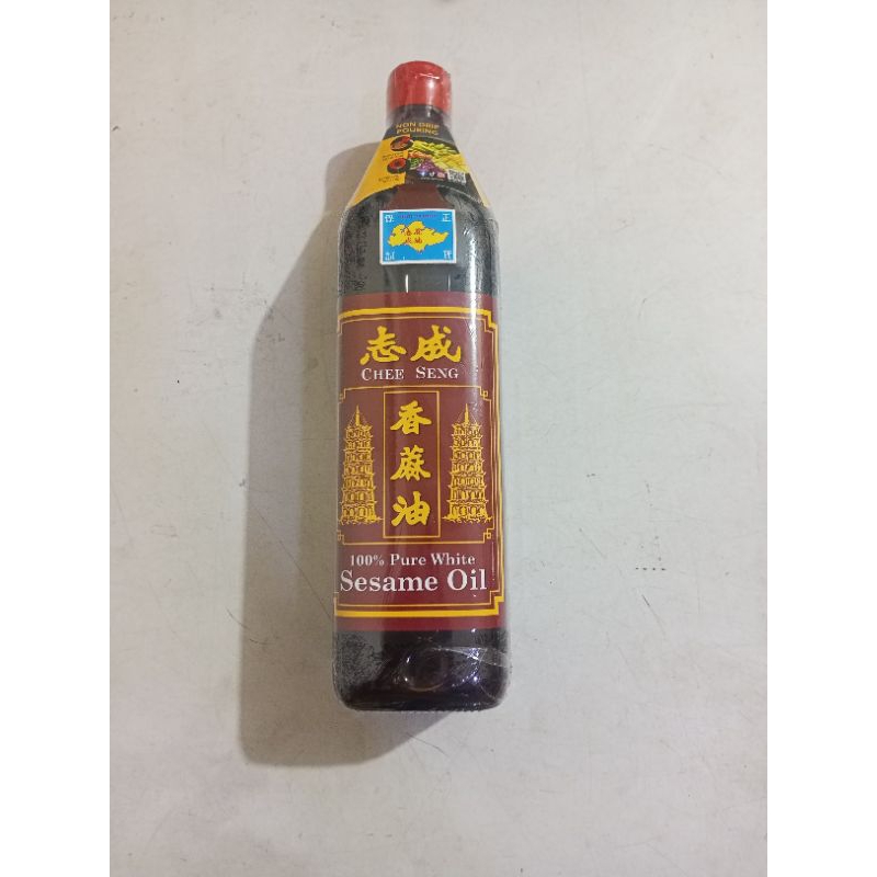 Chee Seng wijen sesame oil/ minyak wijen pagoda 750ml