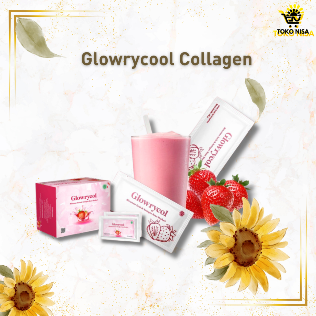 Minuman Kolagen Halal Bpom Glowrycool Collagen Drink Terbaik / Glutathione Kandungan Vitamin C E