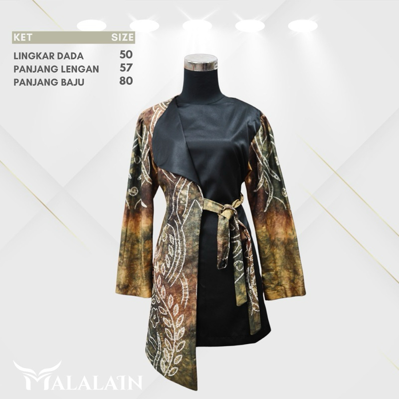 * Kemeja tunik/ tunik sasirangan/ sasirangan modern/ batik tunik/ blazer sasirangan/ outer sasiranga