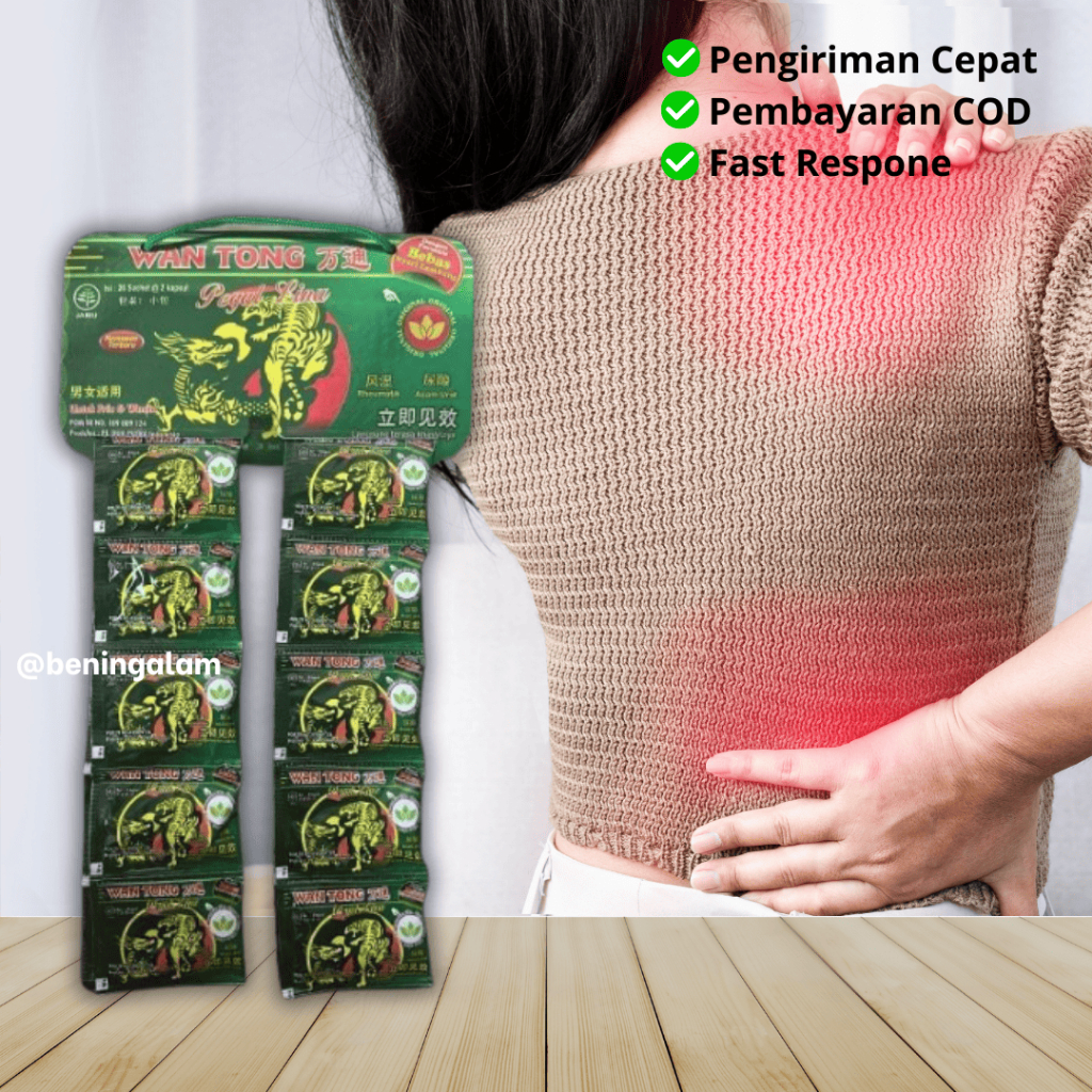 

Wan-Tong Kapsul Renceng 20 Sachet Original Pegal Linu