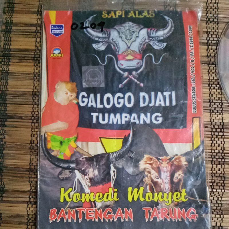 VCD BANTENGAN TARUNG DD0204
