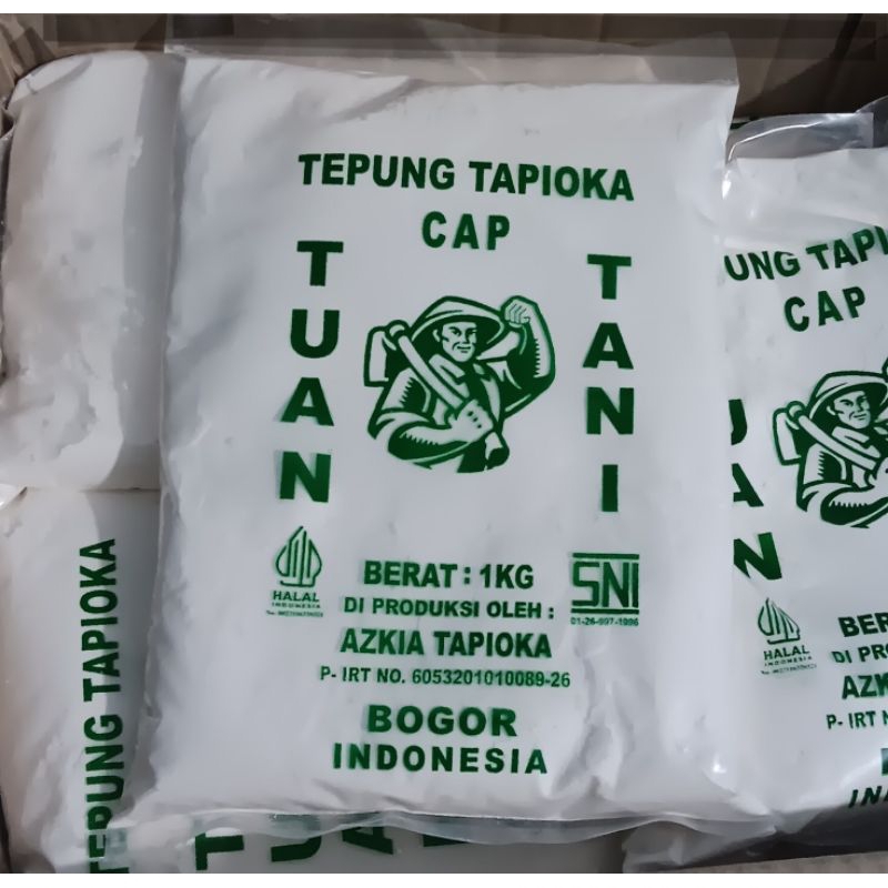 

Sagu Tuan Tani,Berkualitas,Putih dan Halus Kemasan 1KG.