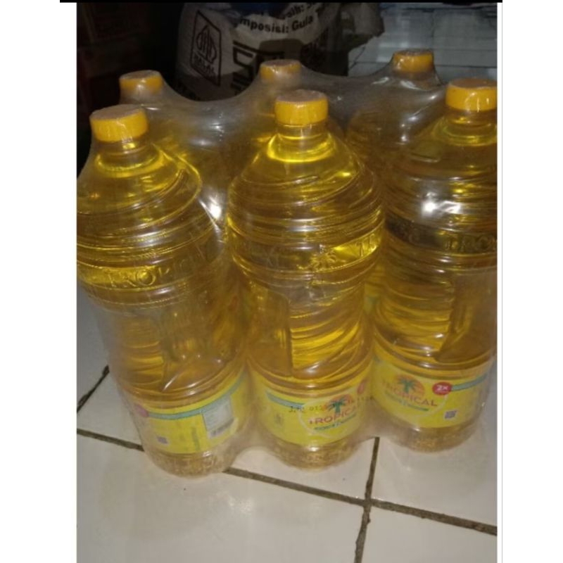 

Tropikal minyak 2L terbaru kemasan botol