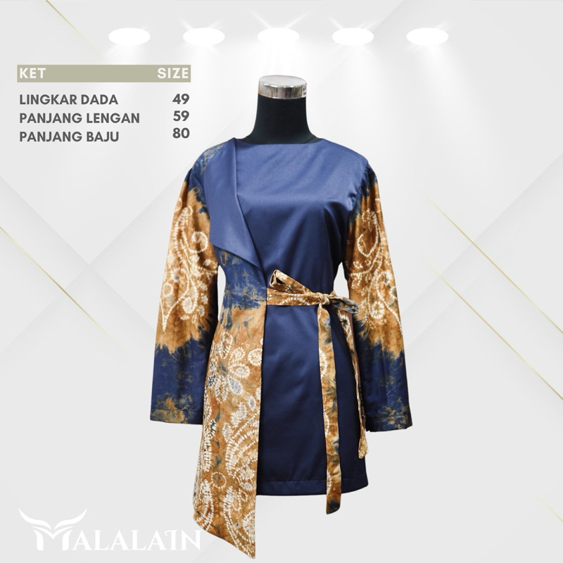 * Kemeja tunik/ tunik sasirangan/ sasirangan modern/ batik tunik/ blazer sasirangan/ outer sasiranga