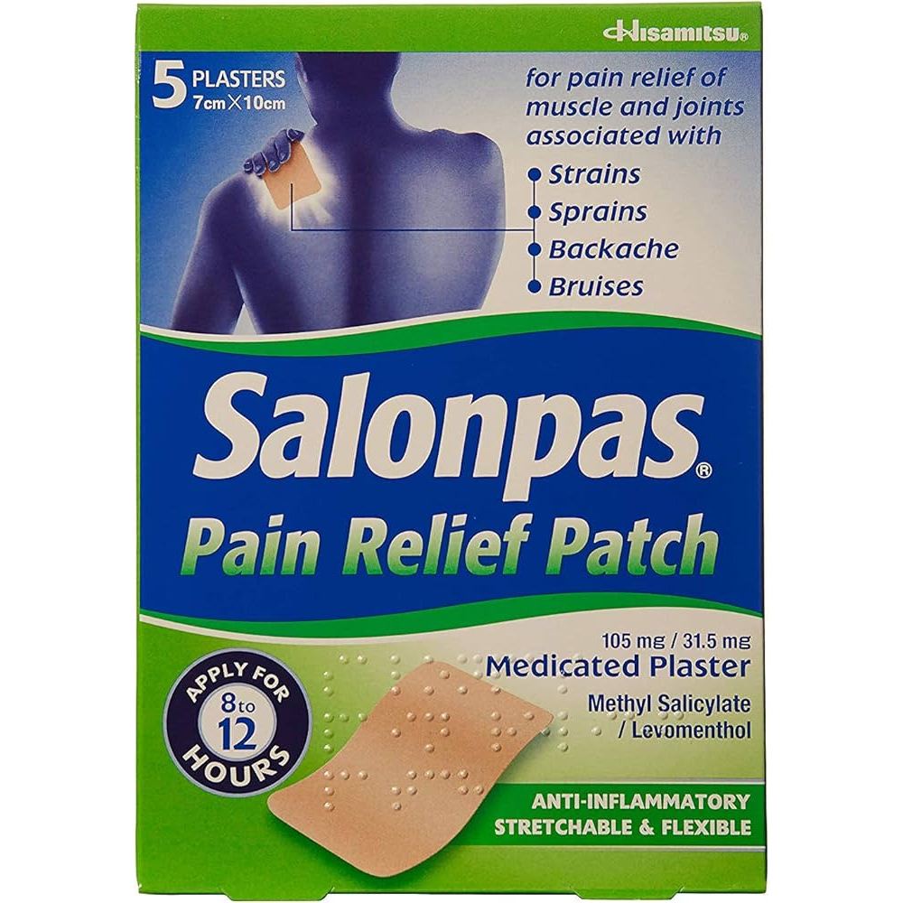 SALONPAS PAIN RELIEF PATCH@5