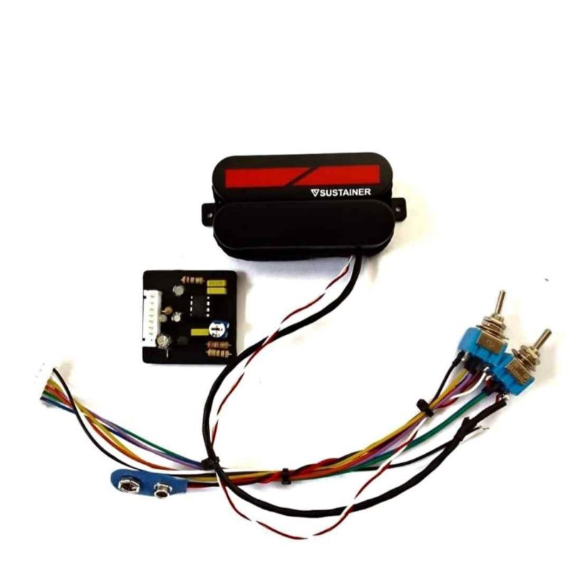 SUSTAINER MODEL SUSTAINIAC 3 MODE BLACK RED || SUSTAINER ORIGINAL VEYZ SUSTAINER