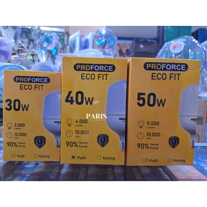 LAMPU LED PROFORCE 30 WATT - 40 WATT - 50 WATT PUTIH/KUNING