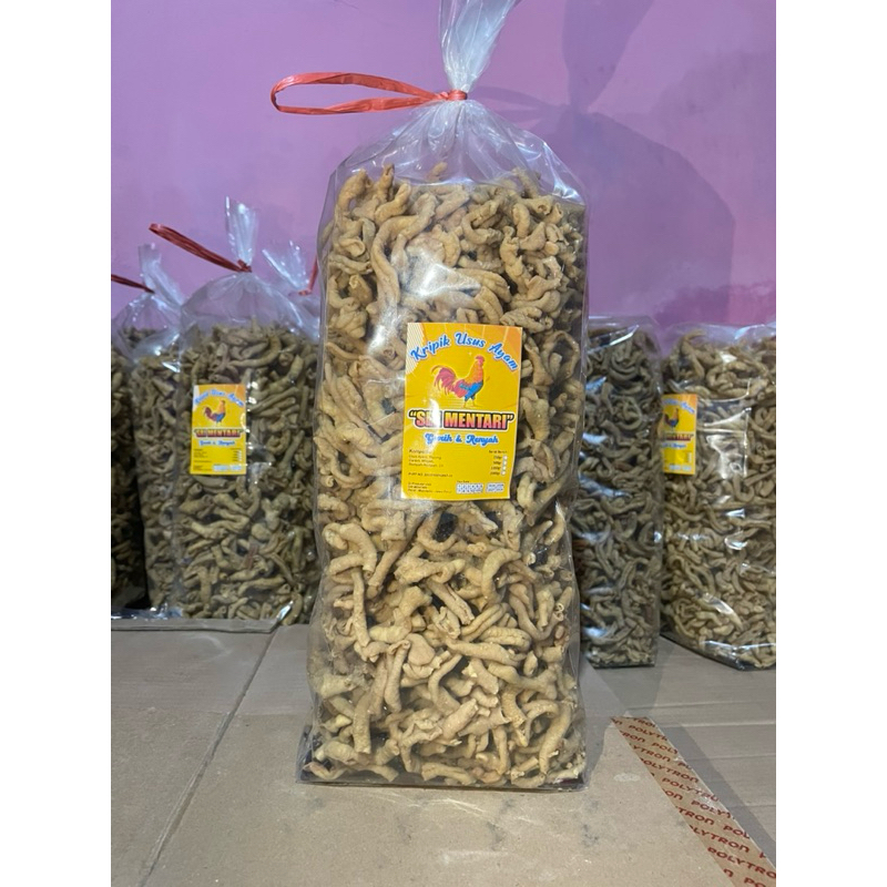 

snack kripik usus kemasan 2kg