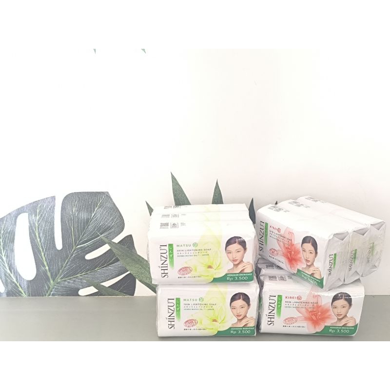 Shinzu'i BATANG 60g isi 3 / Sabun batang shinzu'i / Shinzu'i / Shinzui