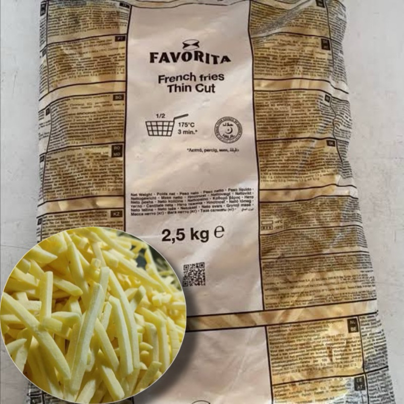 

kentang favorita 2,5kg Frozen