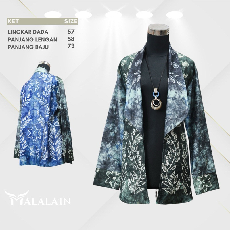 * Kemeja tunik/ tunik sasirangan/ sasirangan modern/ batik tunik/ blazer sasirangan/ outer sasiranga