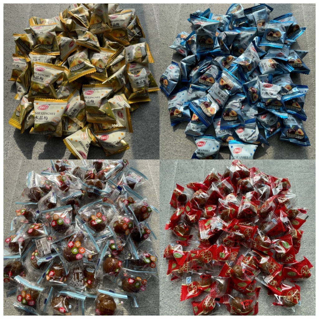 

manisan buah plum rasa blueberry 500gram