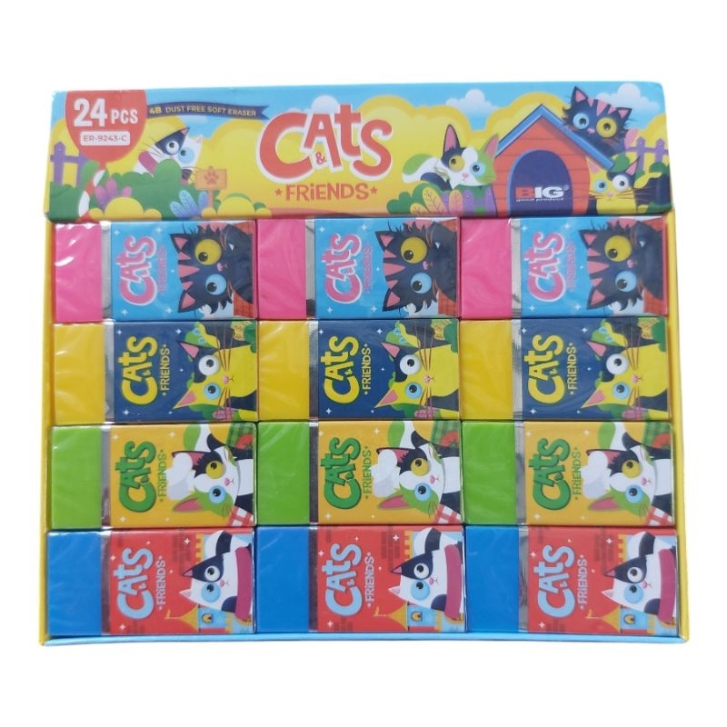 

BIG PENGHAPUS PENSIL / PENGHAPUS LUCU / STIP BIG B24 9243C WRN