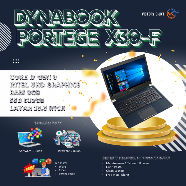 TOSHIBA DYNABOOK PORTEGE X-30F DAN PORTEGE X-40J TOUCHSCREEN