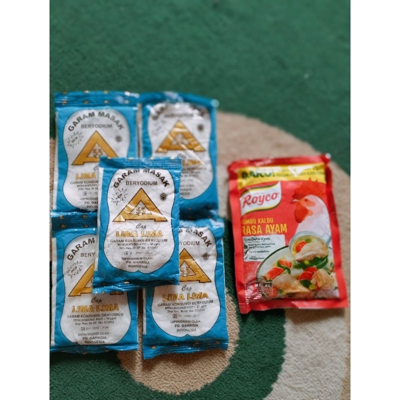 

GARAM MASAK 5 PCS + ROYCO AYAM 220g