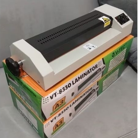 

Mesin Laminasi Laminating Panas Dingin A3+ VTEC A3 Hot Cold Lamination Machine V-TEC VT-8330