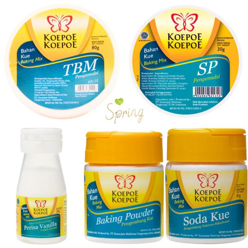 

food ☘️Koepoe Koepoe Baking Powder 45gr