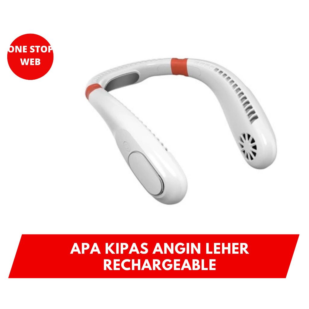 APA Kipas Angin Leher Portable Rechargeable Neck Fan