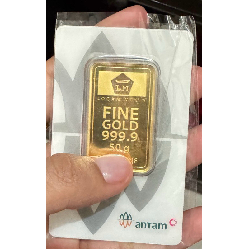 LM Antam 50 gr tahun 2024
