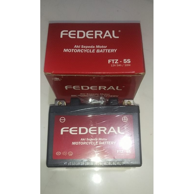 Aki Kering Federal FTZ-5S( 12Volt 5Ah