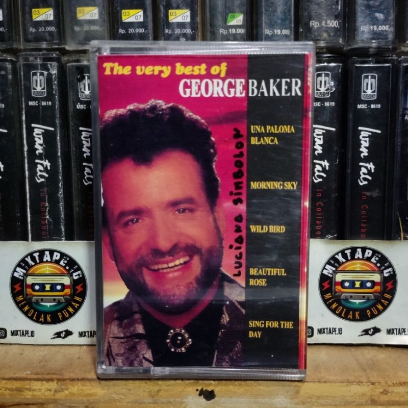 Kaset Pita - George Baker - The Very Best Of - Radio Tape - Kaset - Radio - Pemutar Kaset - Retro - 