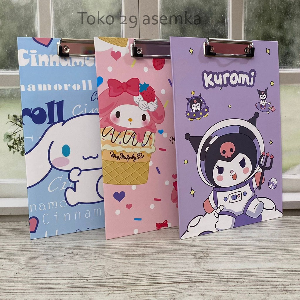 

PAPAN UJIAN SANRIO MN-1368 ALAS UJIAN TATAKAN ULANGAN SEKOLAH PERLENGKAPAN SEKOLAH