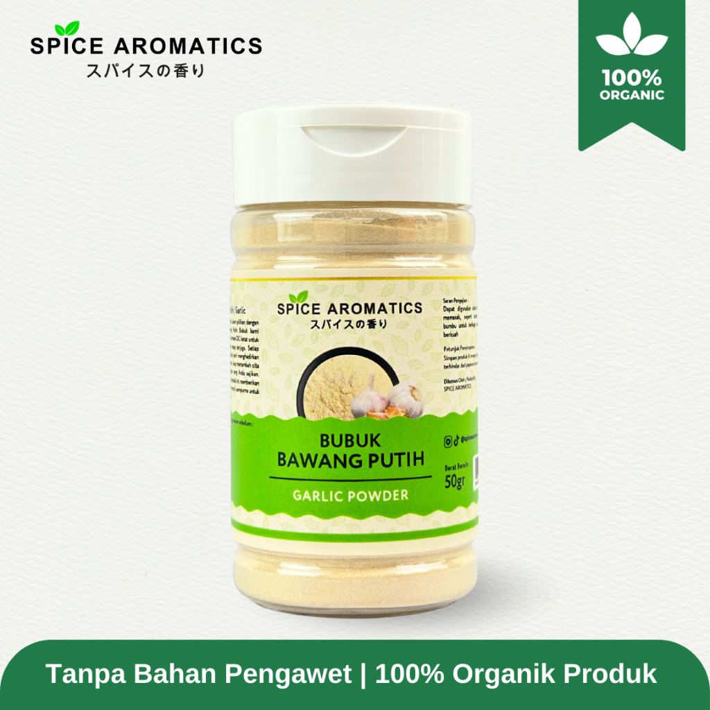 

SPICE AROMATICS Bubuk Bawang Putih / Garlic Powder Premium Quality