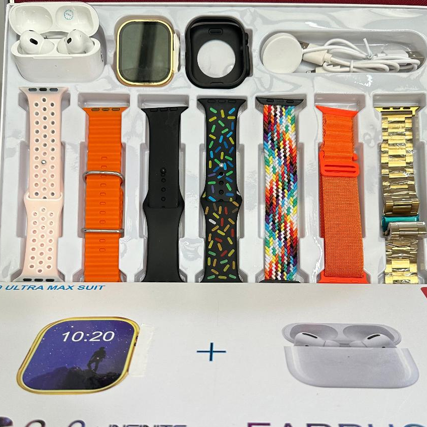 bestpromo codofficial watch i20 ultra max suit original smartwatch layar 2.3" touch screen bluetooth