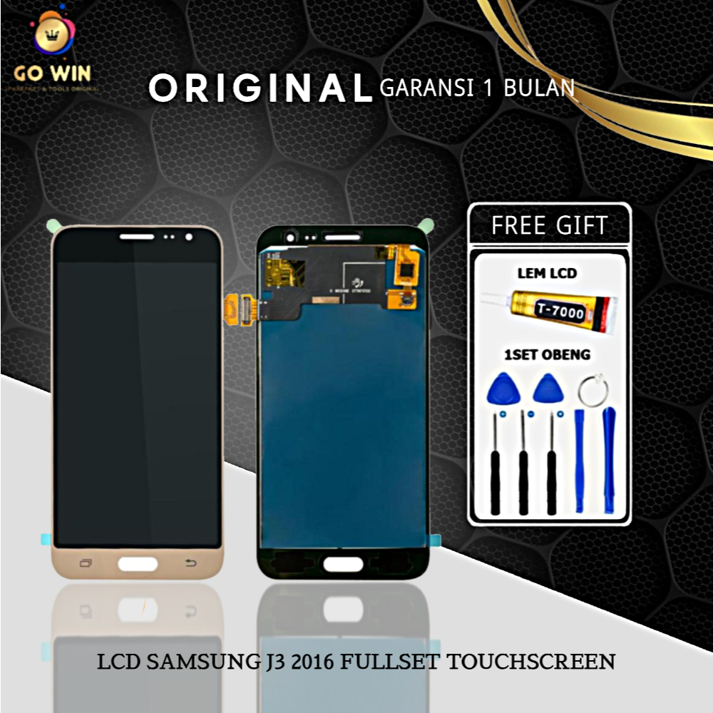 ORIGINAL LCD SAMSUNG J3 2016 / J320 FULLSET TOUCHSCREEN