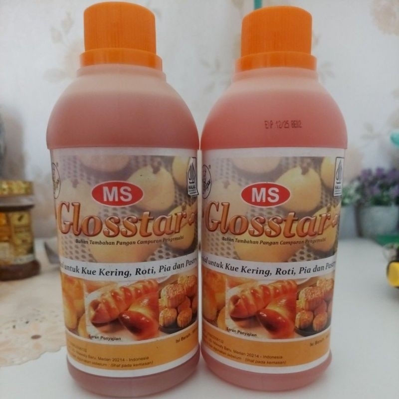 

GLOSSTAR Bahan tambahan pangan campuran pengemulsi 500ml