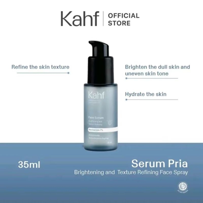 Kahf Face Serum Pria 35ML Perawatan Wajah
