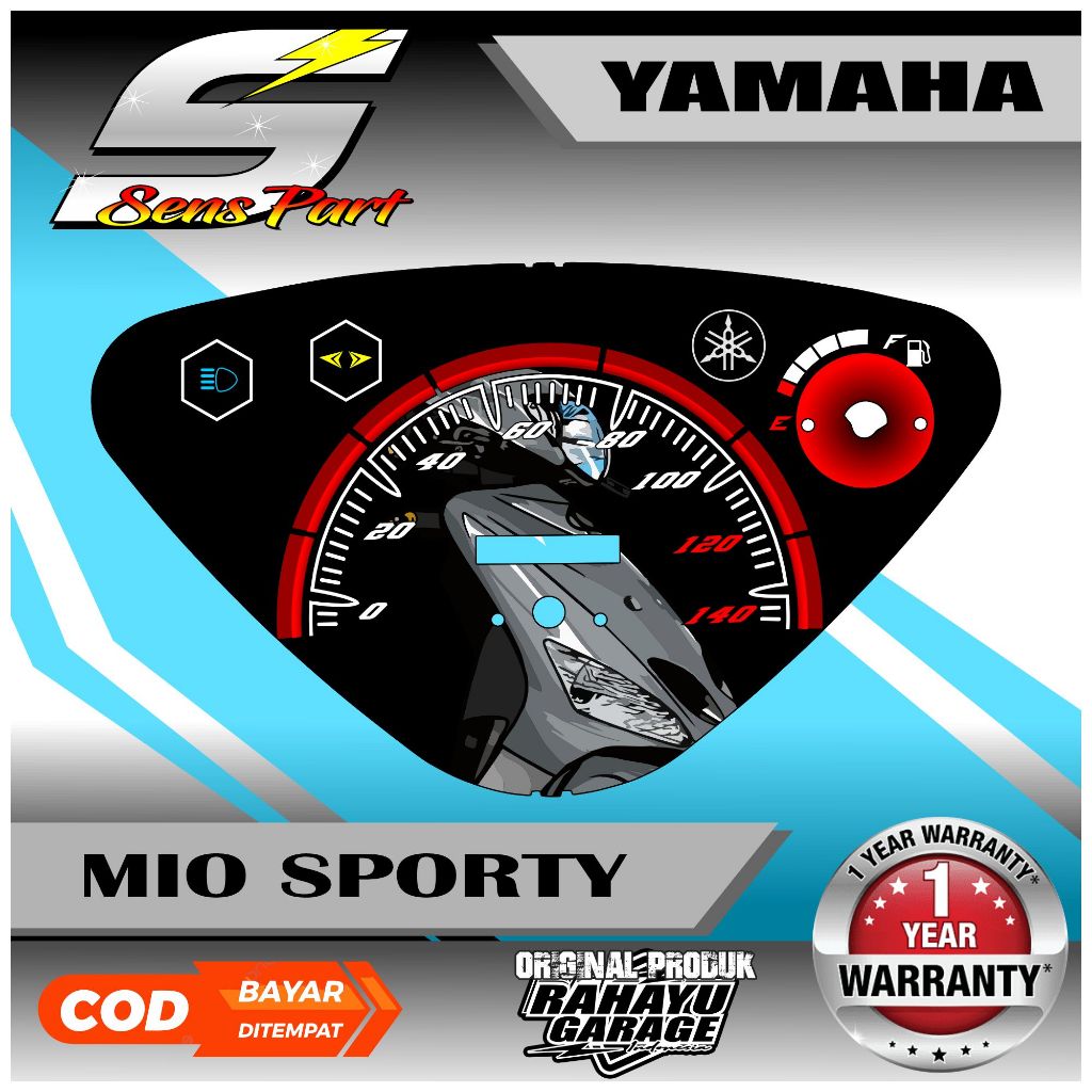PAPAN SPEEDOMETER CUSTOM YAMAHA MIO SPORTY