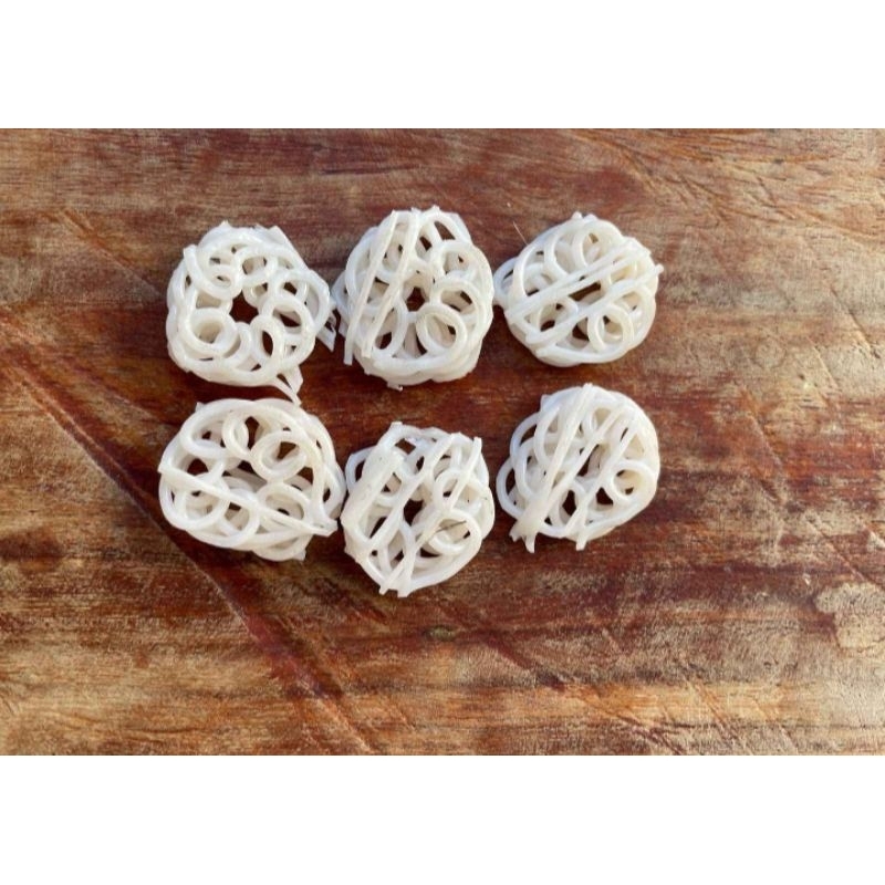 

Kerupuk mawar putih mini mentah/krupuk seblak
