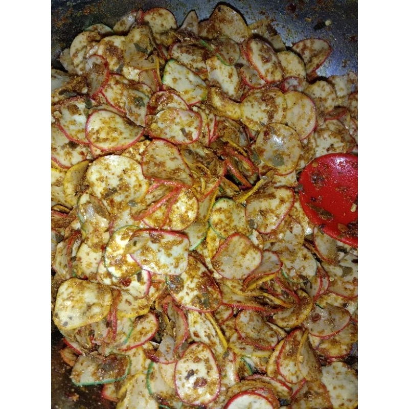 

kerupuk seblak daun jeruk