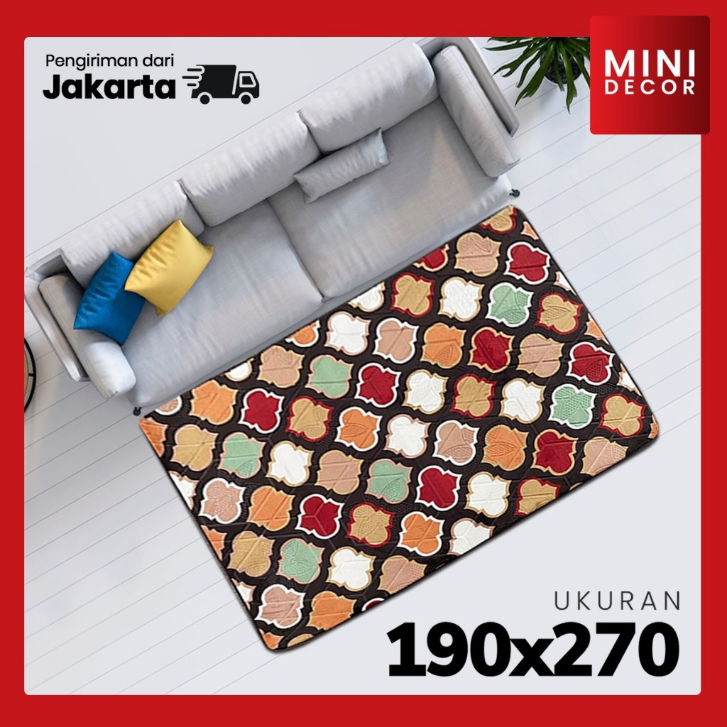 [Mini] Karpet Busa Malaysia 190X270 Jumbo