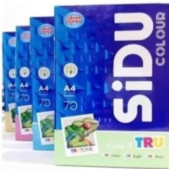 

Kertas Hvs Warna A4 70gr Sidu