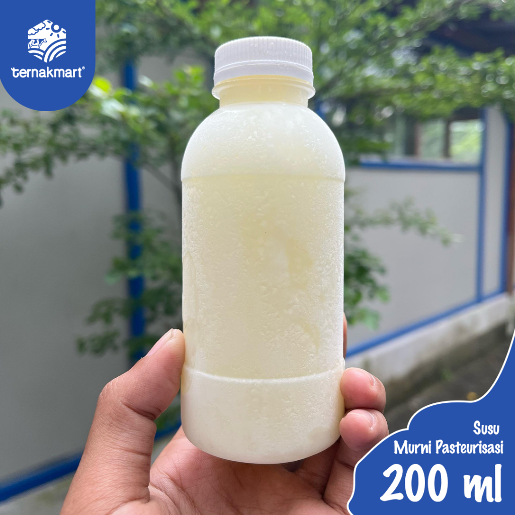 

Ternakmart Susu Kambing Pasteurisasi Murni Cair Beku Segar 200 ml Tidak Bau Prengus atau Lebus Siap Minum