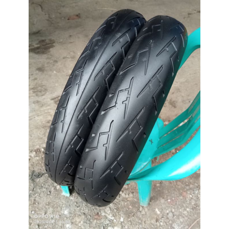 ORI SECOND BAN MOTOR TUBELESS 1 SET ASPIRA PREMIO STRETTO 80/90-14&90/90-14