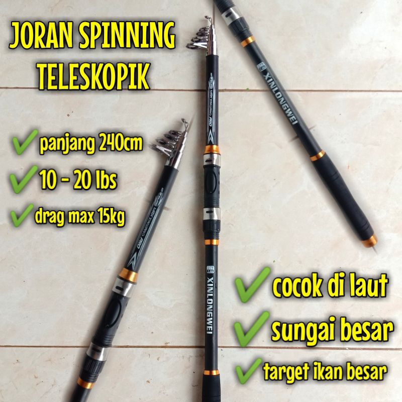 Joran Laut Murah Kaku Ringan