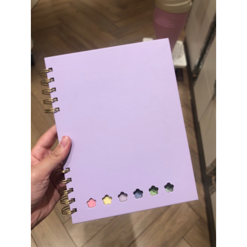 

[JASTIP FLYING TIGER] Binder Purple Notebook Ungu Buku Tulis