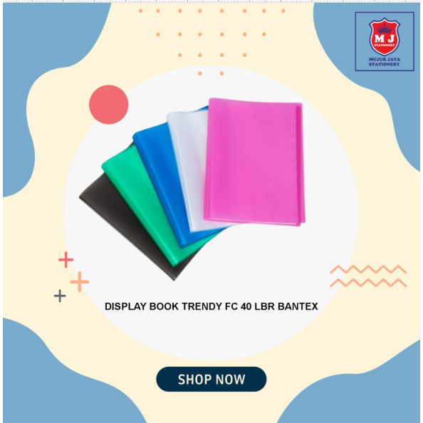 

DISPLAY BOOK TRENDY FC 40 LEMBAR BANTEX