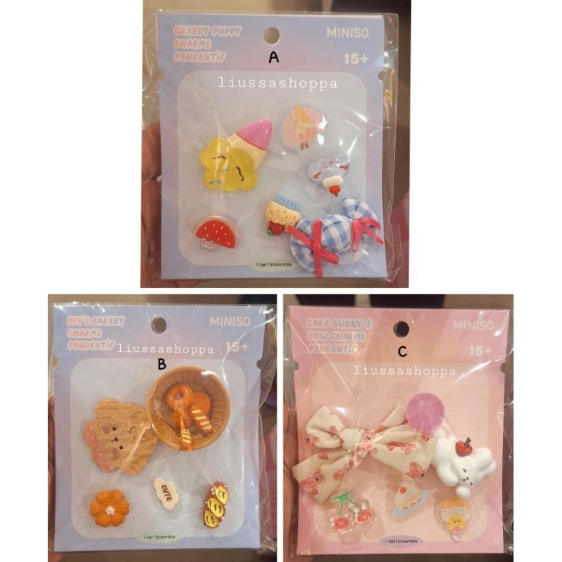 Jibbitz Charms Miniso - Charms