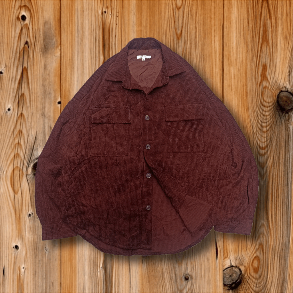 Outer Jacket Corduroy Casual Boxy By Nylaus // Casual Jacket Corduroy // Outer Corduroy Second Brand